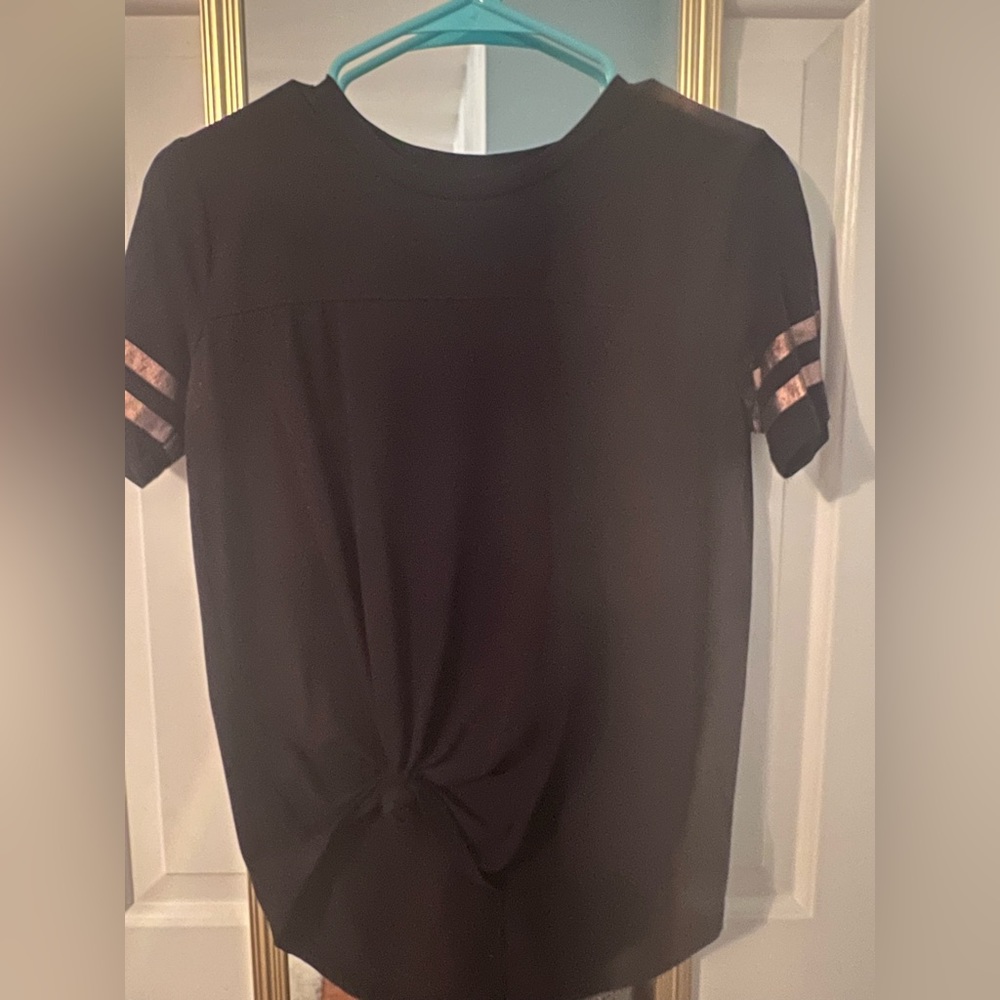 Black And Gold Shirt